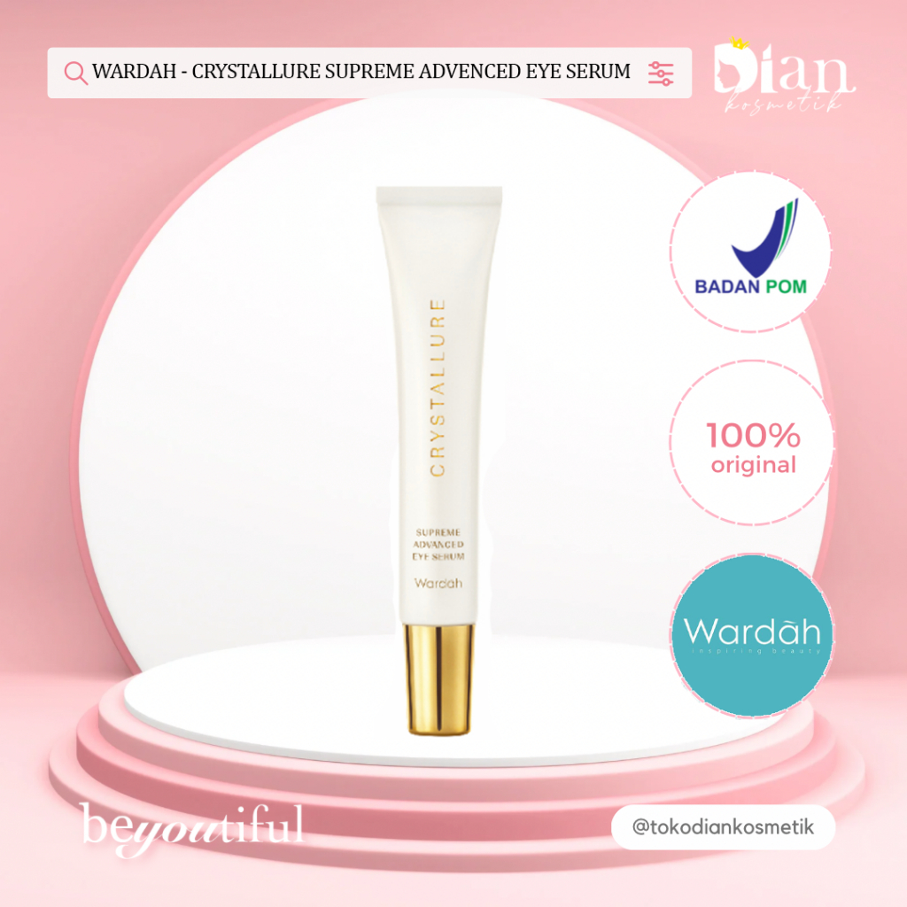 WARDAH - CRYSTALLURE SUPREME ADVENCED EYE SERUM