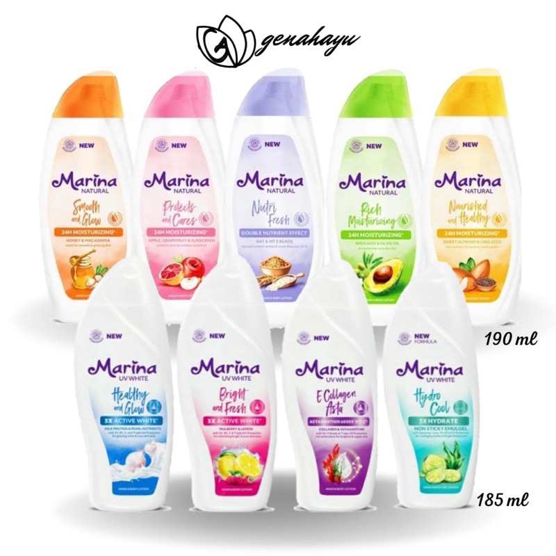 MARINA UV WHITE 185ML MARINA NATURAL