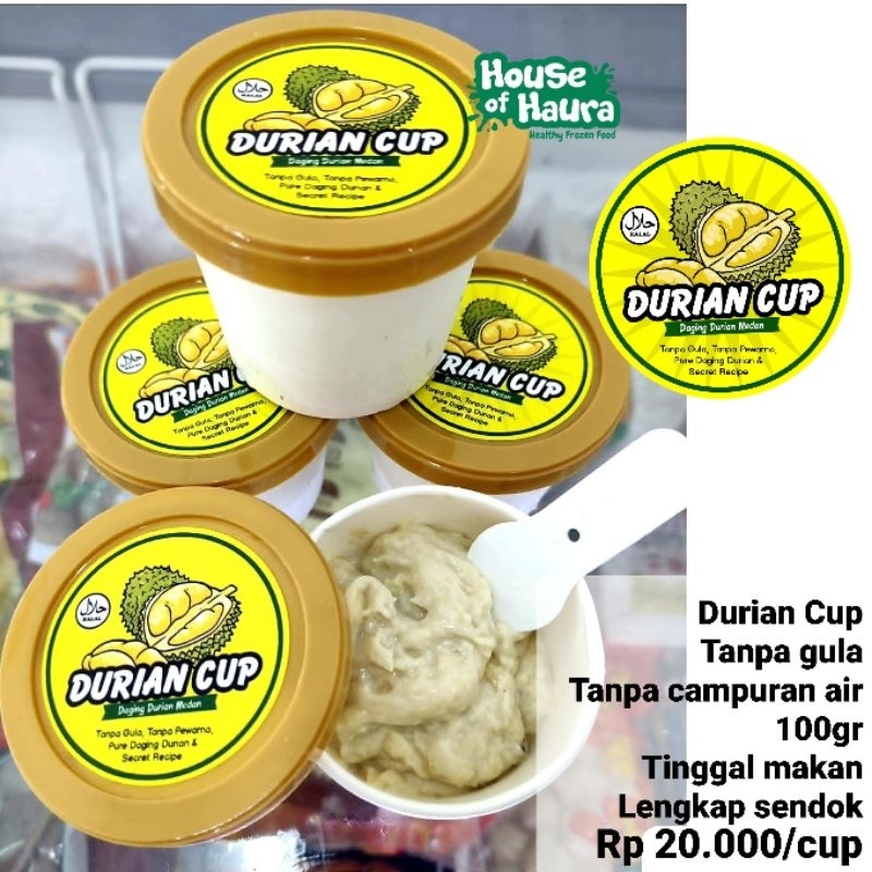 

Durian Cup tinggal makan
