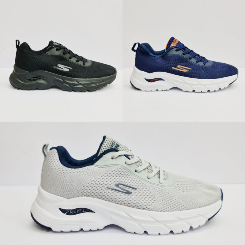 SKECHERS ARCH FIT RUNNER/SEPATU PRIA/SKECHERS ARCH FIT/SKECHERS