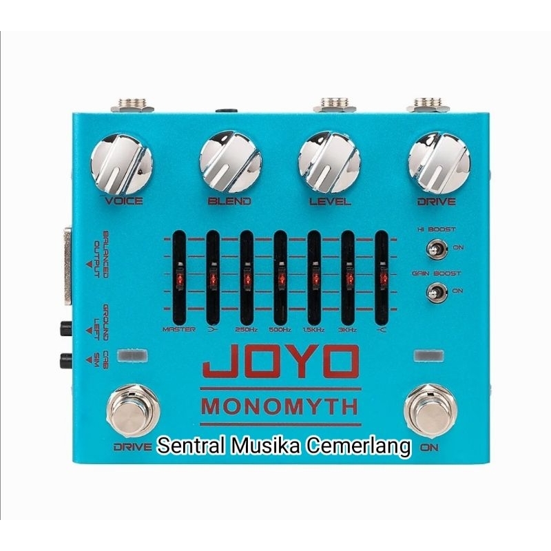 Efek Bass Joyo R-26 MONOMYTH Pedal Efek Bass PREAMP