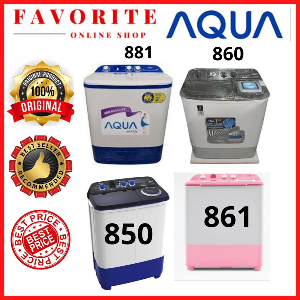 MESIN CUCI AQUA QW-881 XT / QW881 XT