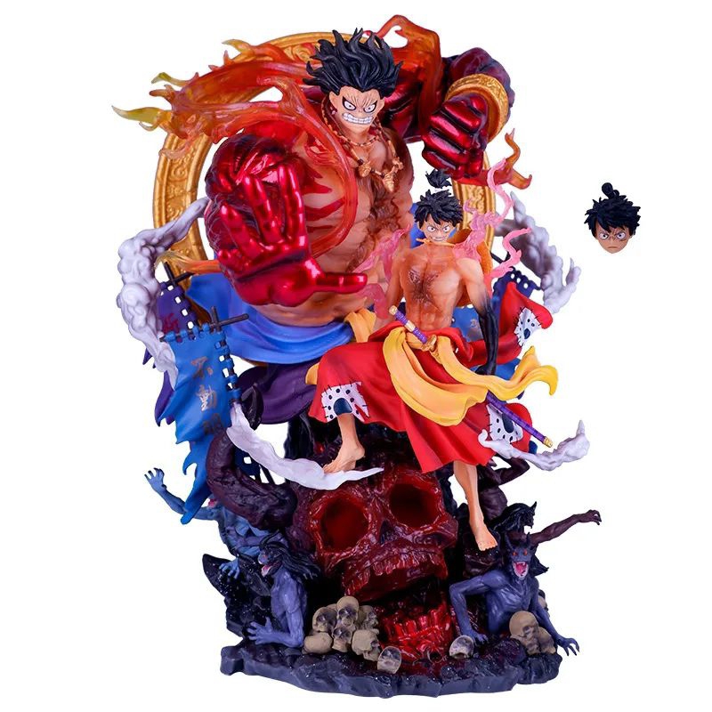 Action Figure One Piece Monkey D Luffy Gear 4 King Of The Sea Kaisar Yonkou Arc Wano