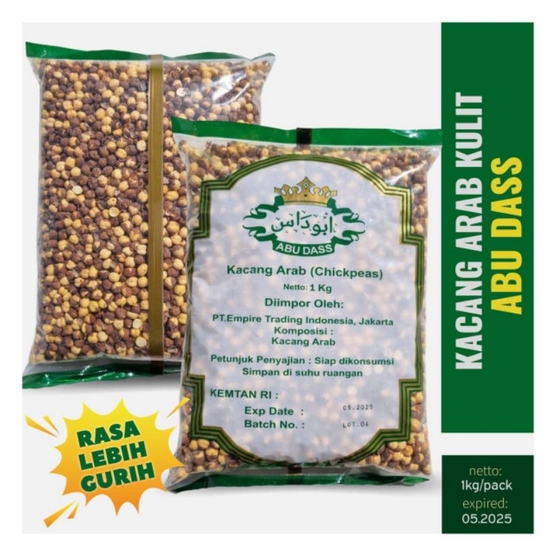 

kacang Arab Oleh oleh haji umroh Original 1 kg