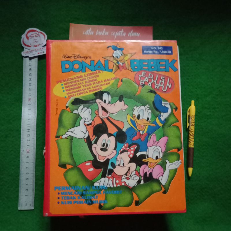 Buletin Majalah Anak Donal bebek Edisi Khusus Full colour.