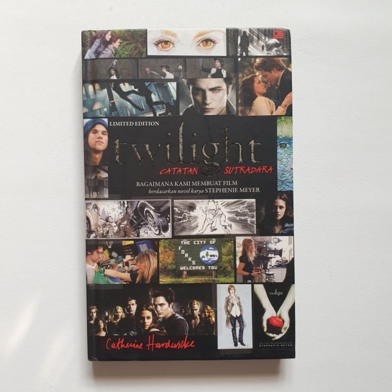 Buku Catatan Sutradara Twilight the Movie Film Stephenie Meyer Catherine Hardwicke preloved book sec