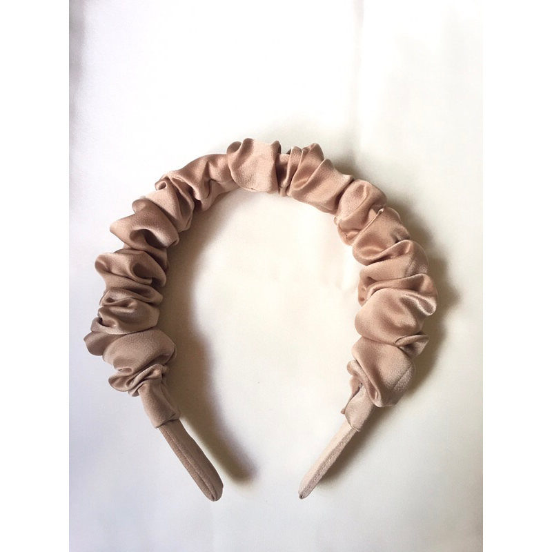 ( INai.Ku ) SRUNCHIE BANDO SATIN KOREA | HEADBAND