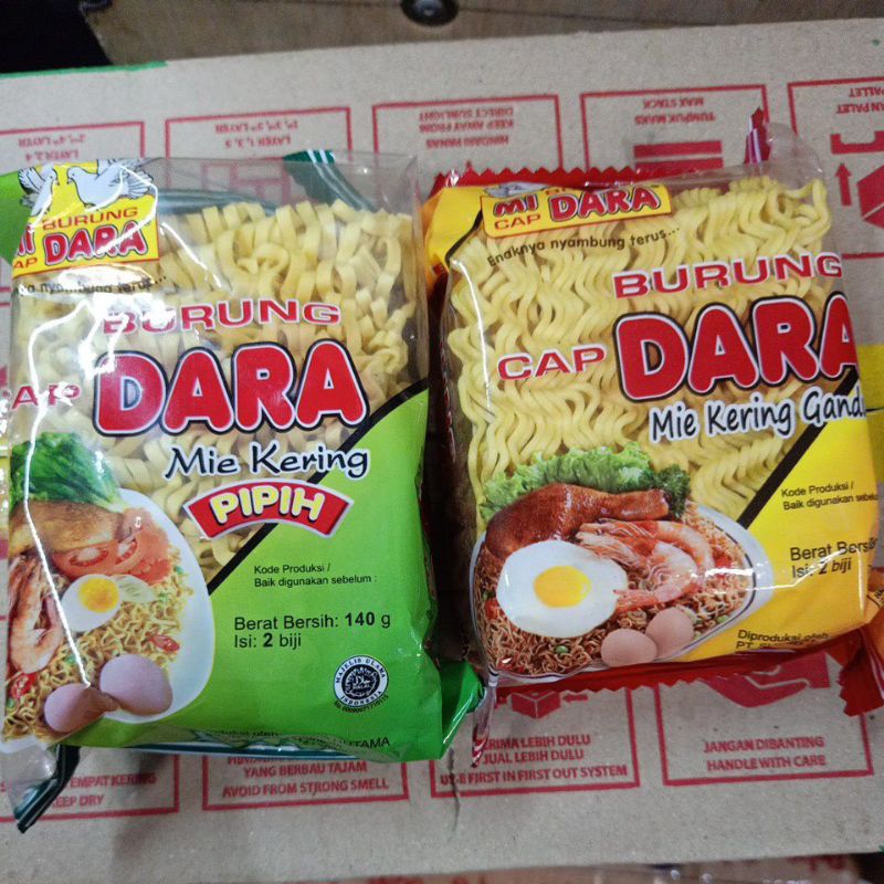 

Mie Kering Burung Dara