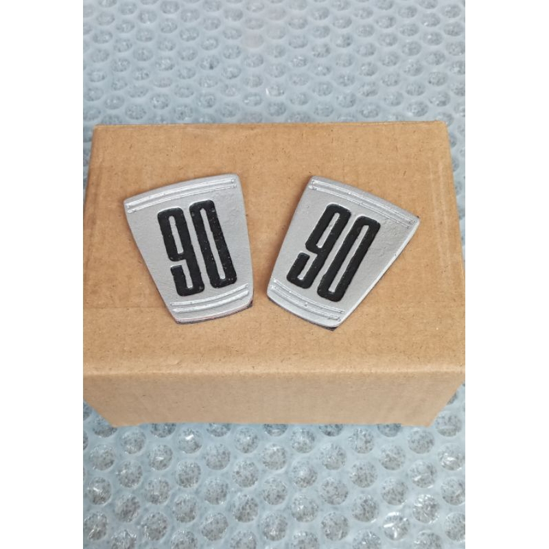 emblem logo rangka honda s90z s90 hitam