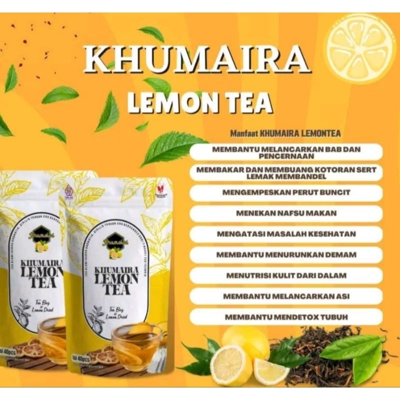

Humaira lemon tea | Teh pelangsing | Minuman diet sehat alami