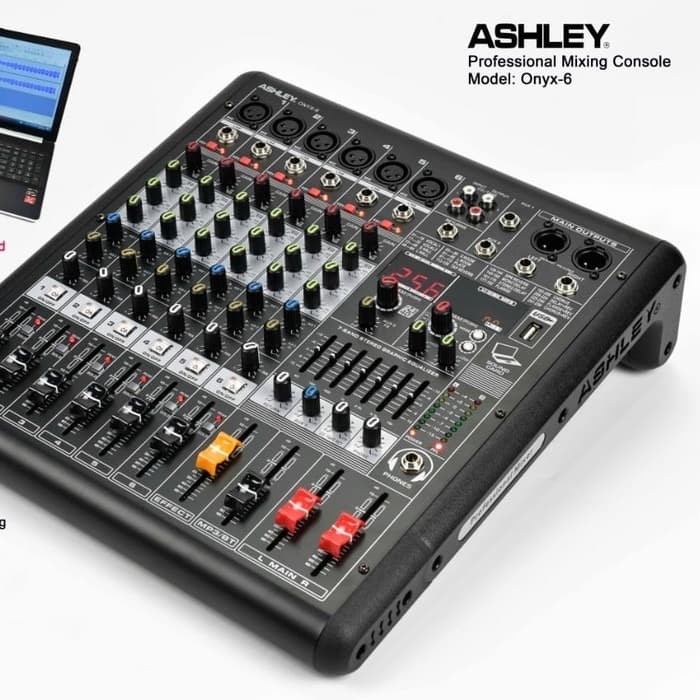 Mixer Ashley 6 Channel Onyx-6 Original