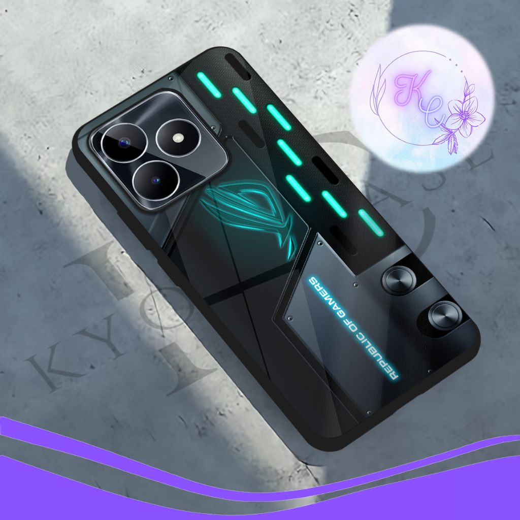 |GG03| KYON CASE REALME C53 NARZO N53 GLOSSY KILAU EFEK KACA | BAHAN CASING SOFTCASE & HARDCASE |  K