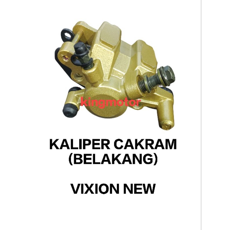KALIPER CAKRAM BELAKANG VIXION NEW R15 PNP MX KING SHOGUN NEW 125 SP KUALITAS SUPER