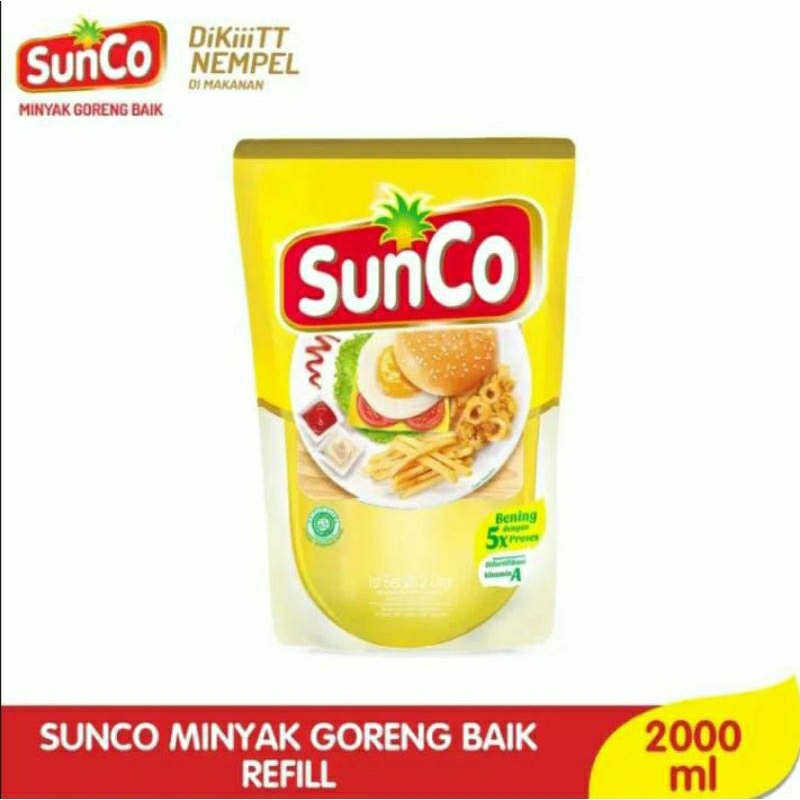 

MINYAK GORENG SUNCO 2 LITER REFILL