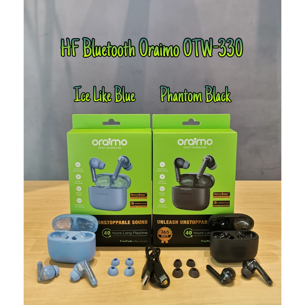 TWS Oraimo Earphone Bluetooth v5.3 Freepods Lite Waterproof OTW-330