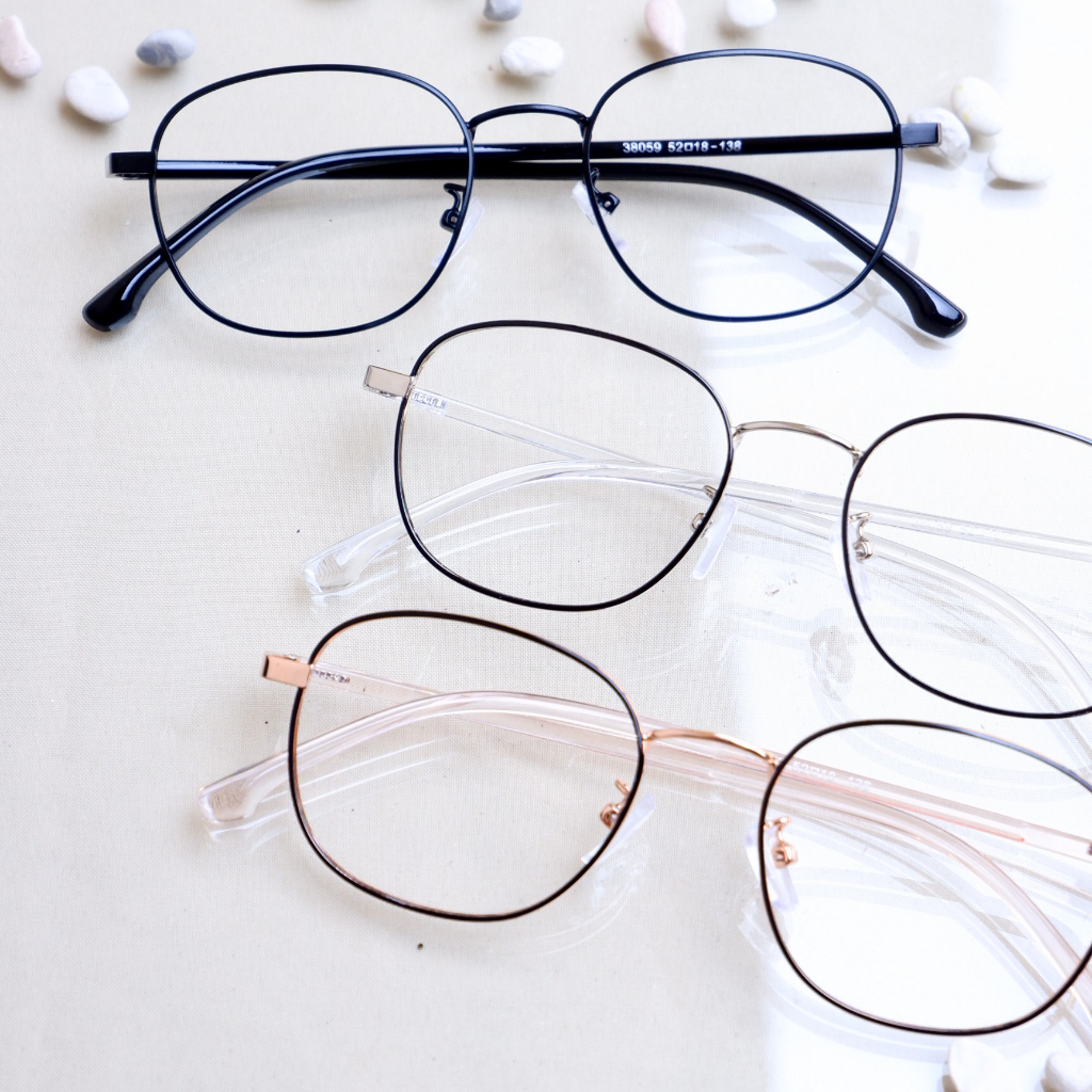 kacamata cewek cowok tangkai lentur 38059