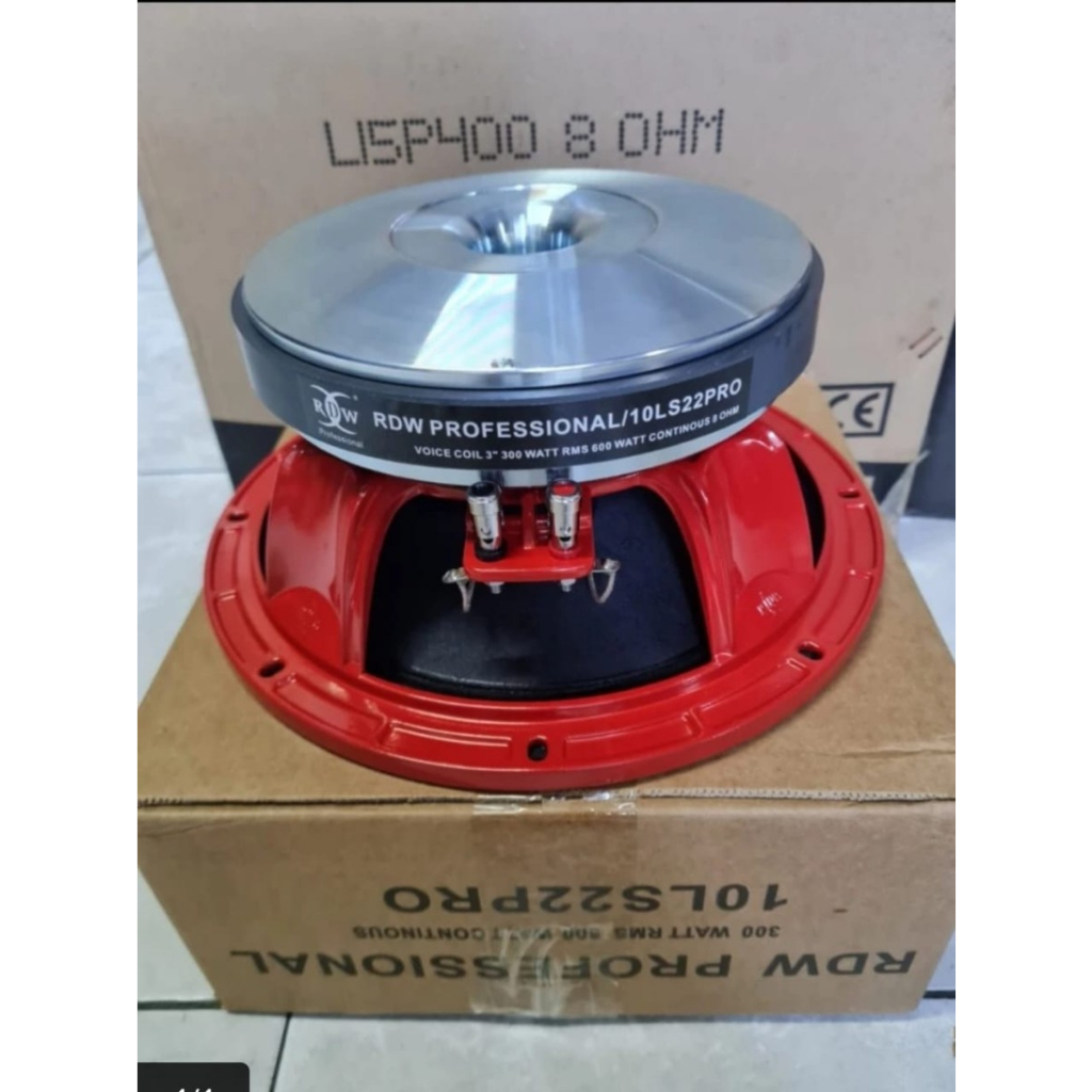 SPEAKER COMPONENT RDW 10LS22PRO SPEAKER 10 INCH VC 3 INCH ORIGINAL