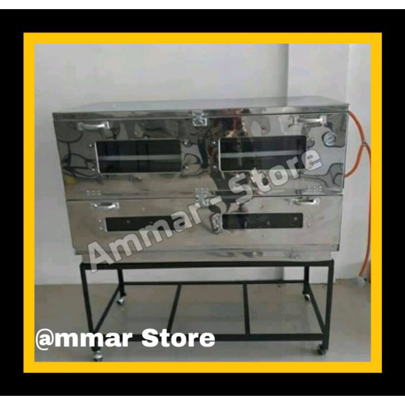 Oven Gas Stainless Ukuran 120x55x75