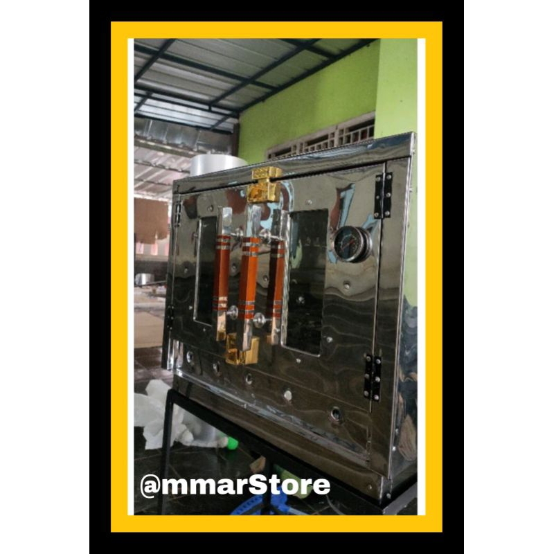 OVEN GAS STAINLESS UK 60X45 2 PINTU FREE BONUS²NYA DAN FREE PACKING KAYU