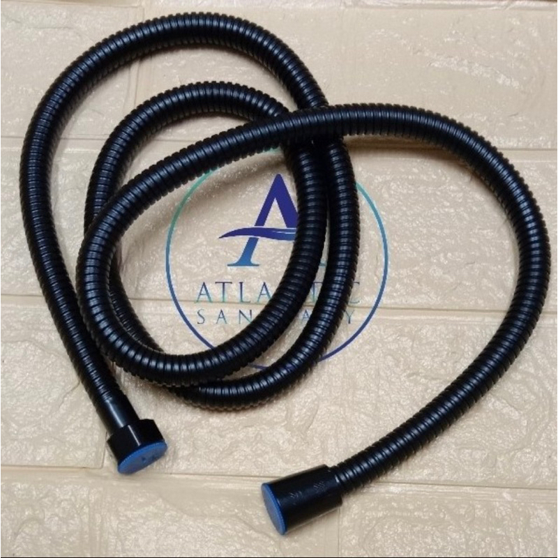 Selang shower hitam stainless/fleksibel shower hitam/selang flexible