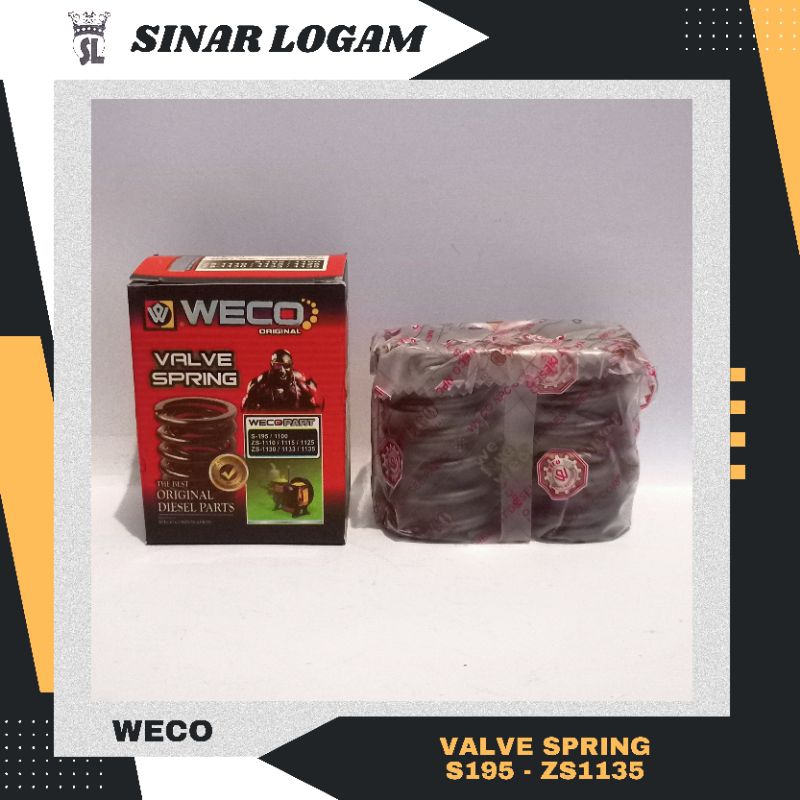 Valve Spring / Pir Klep WECO (S195,S1100,ZS1110,ZS1115,ZS1125,ZS1130,ZS1133,ZS1135)