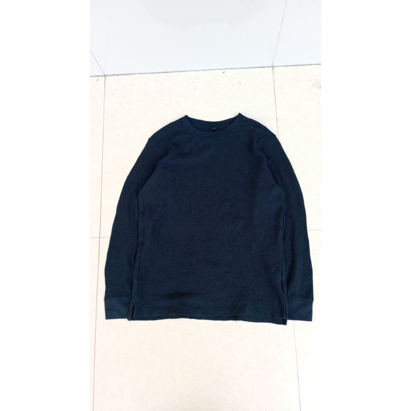 longsleeve UNIQLO waffle