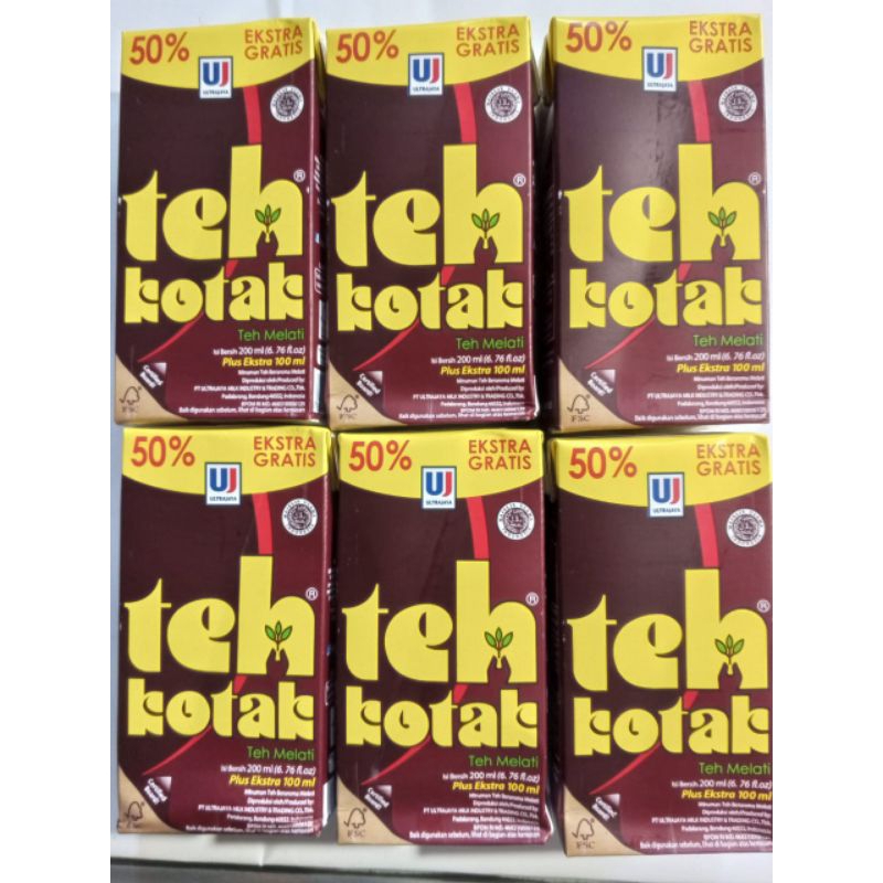 

TEH KOTAK - Teh Kotak Harga 1 pcs @200+100ml