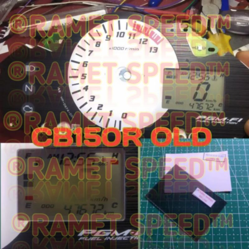 Polarizer lcd speedometer cb150r old