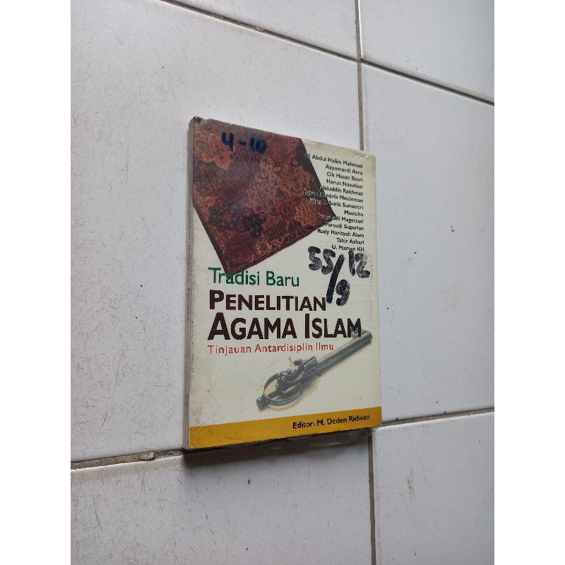 Tradisi baru penelitian agama islam - Ali Abdul Halim Mahmud dkk