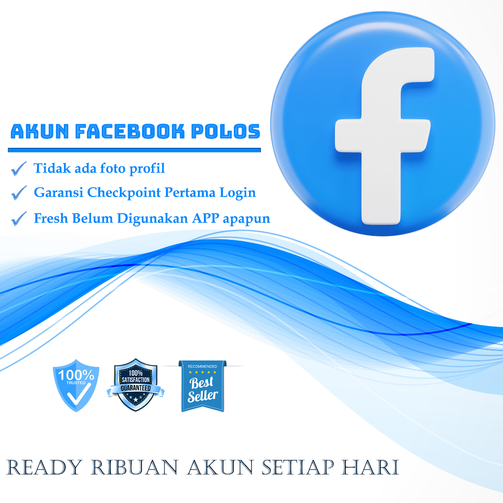 AKUN FACEBOOK + BM (KUNING) + HALAMAN SIAP PAKAI