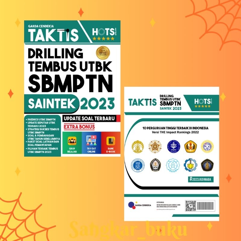 Buku Taktis Drilling Tembus Utbk Sbmptn Saintek 2023