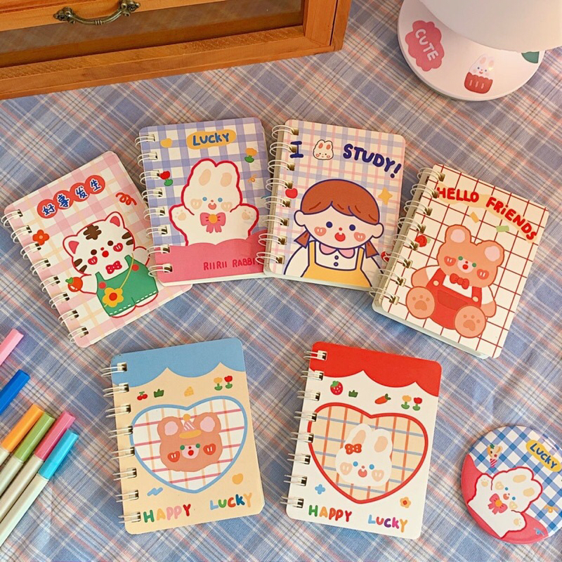 

YSB - MINI NOTE BOOK CUTE / GIRL / RABBIT / BEAR