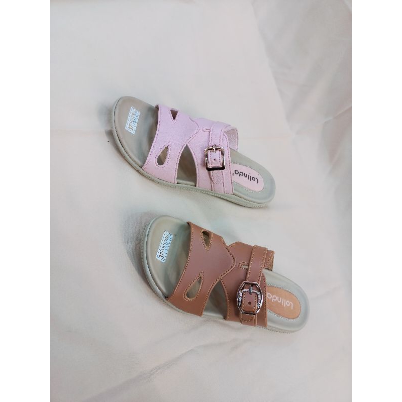 Sandal selop wanita/Sandal lolinda selop/lolinda Hsm 805