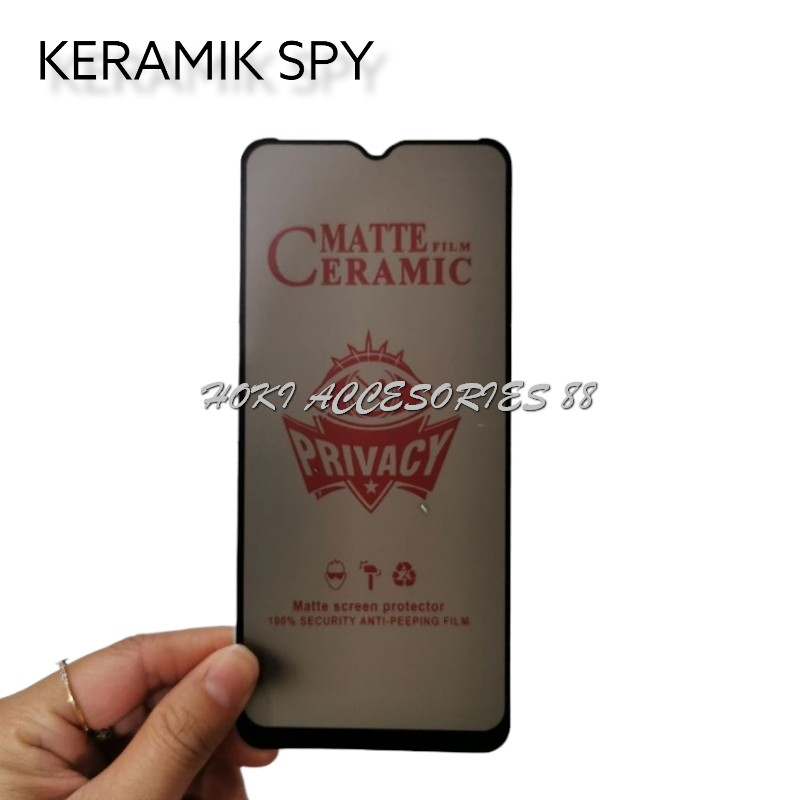 ANTIGORES SAMSUNG A23 4G / A23 5G  - ANTI GORES KERAMIK SPY