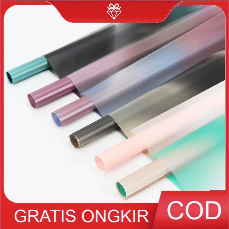

1 LEMBAR Korean Cellophane Aurora Wrapping Buket Bunga W028-1
