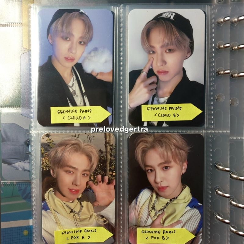 [READY] pc photocard album ayden epex growing pains