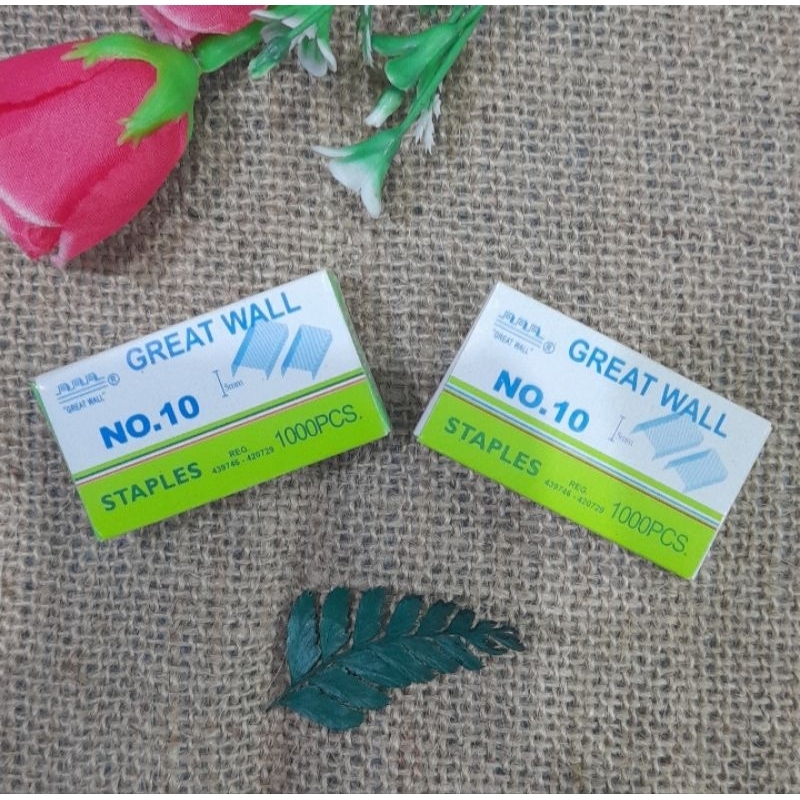 

Isi Staples Greatwall no 10 Ori