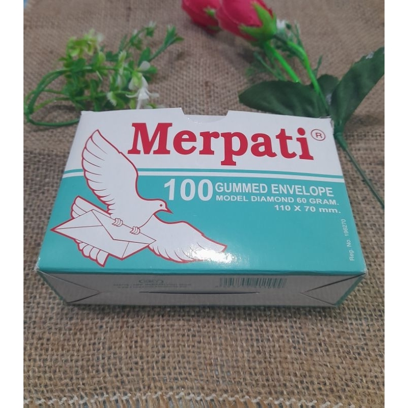 

AMPLOP MERPATI KECIL ISI 100