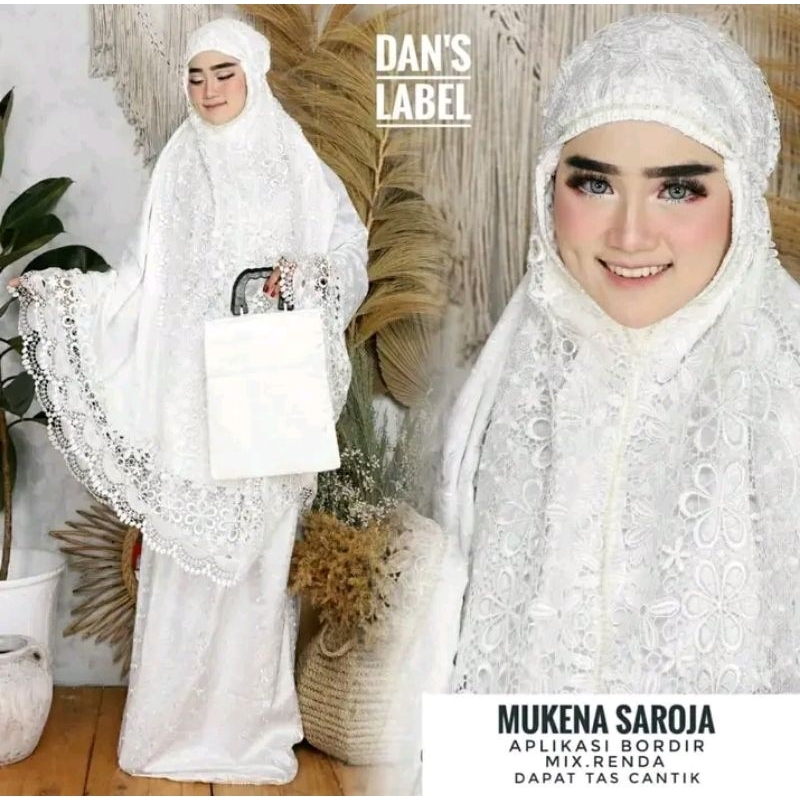 [PROMO]MUKENA SUTRA PRADA KD RENDA MELATI BESAR ORI