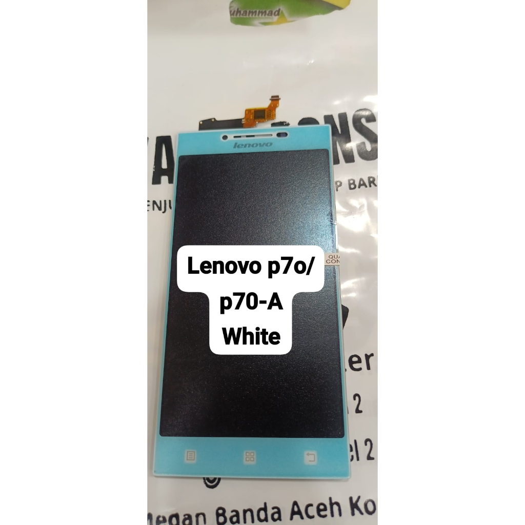 LCD LENOVO P1M/P1MA40 LENOVO P70/P70-A FULLSET TOUCHSCREEN - P70 WHITE, PACKING EXTRA