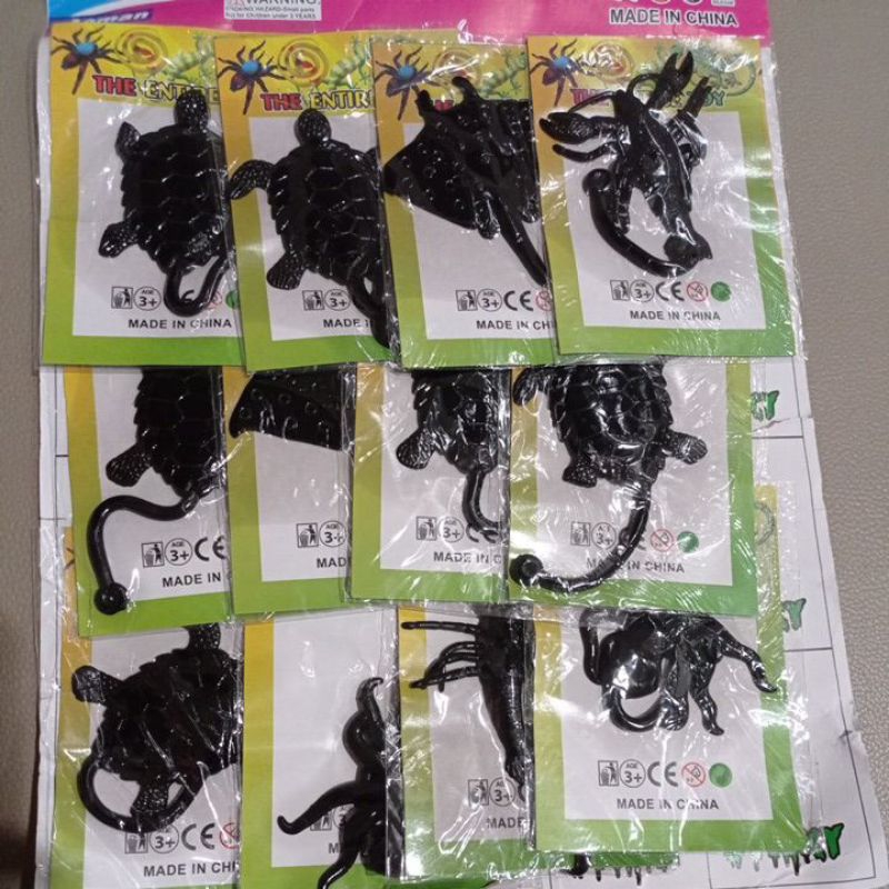 Mainan Binatang laut jelly kenyal/jeli kenyal karet nempel tembok/hewan laut kenyal/binatang laut/to