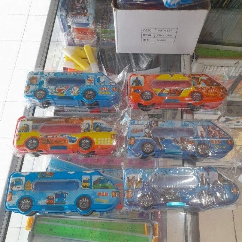 

kotak pensil magnet 2 tingkat