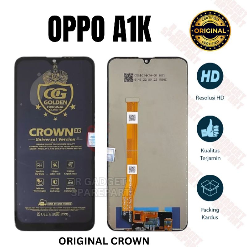 LCD OPPO A1K CROWN QUALITY ORIGINAL LCD TOUCHSCREEN OPPO A1K