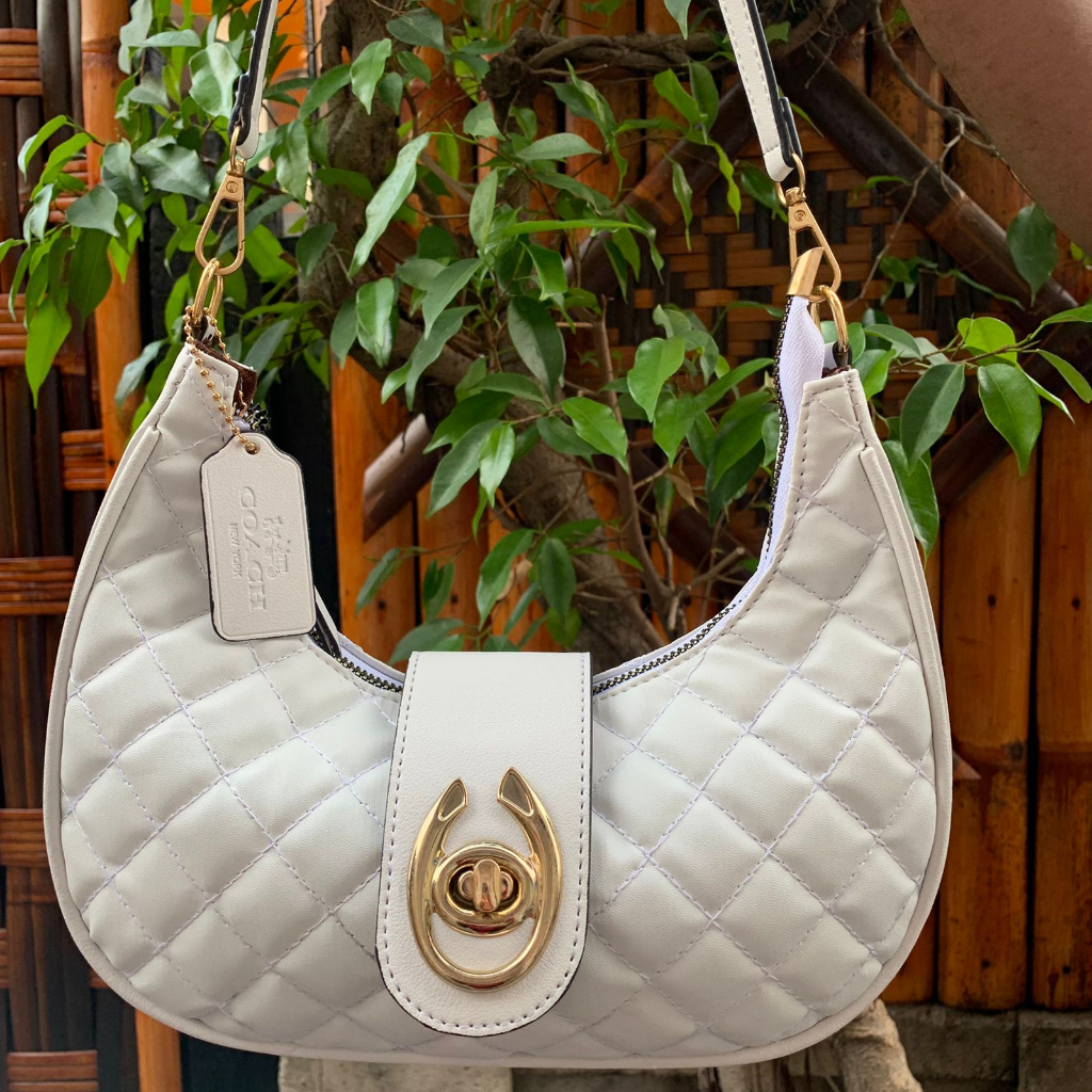 Tas Wanita COACHH Bailey Hobo Top Handle In signature