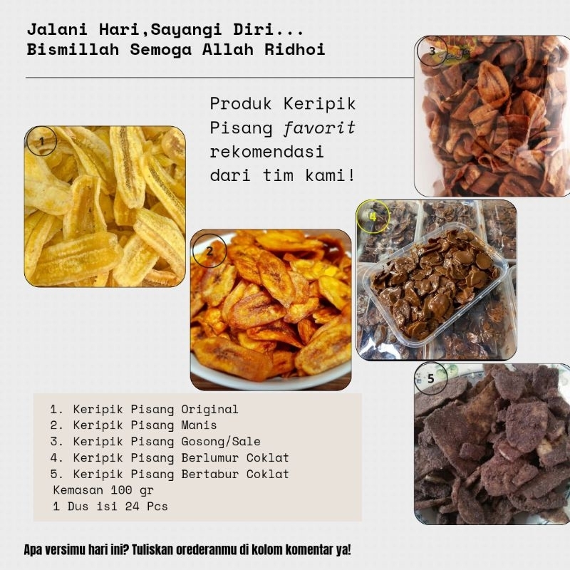 

Keripik Pisang Original