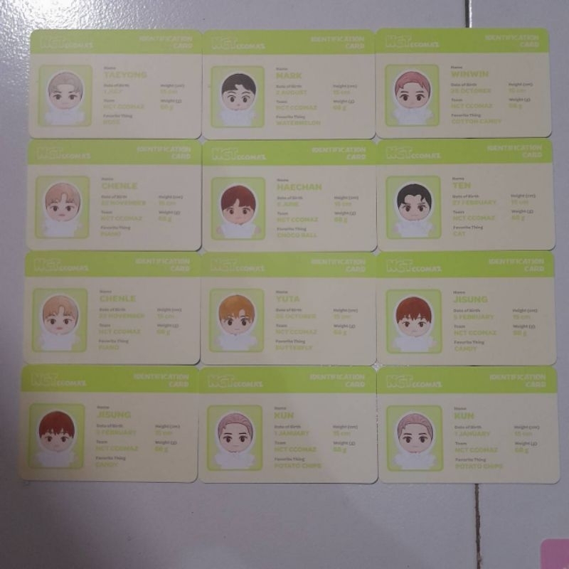 [Ready] Pc konsep ccomaz Mark haechan Taeyong winwin hendery chenle jisung taeil ten kun yuta