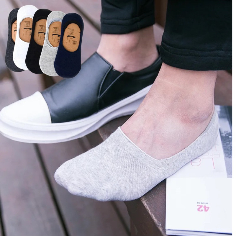 Hidden socks/ kaos kaki invisible/ kaos kaki pendek pria wanita dewasa kaos kaki balet