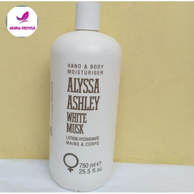 HANDBODY MUSK ALYSSA ASHLEY WHITE MUSK 750ML