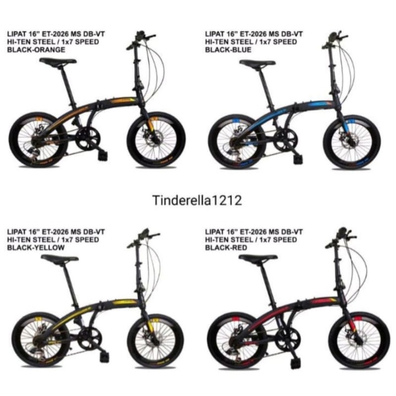 sepeda lipat 16 exotic et 2026 ms