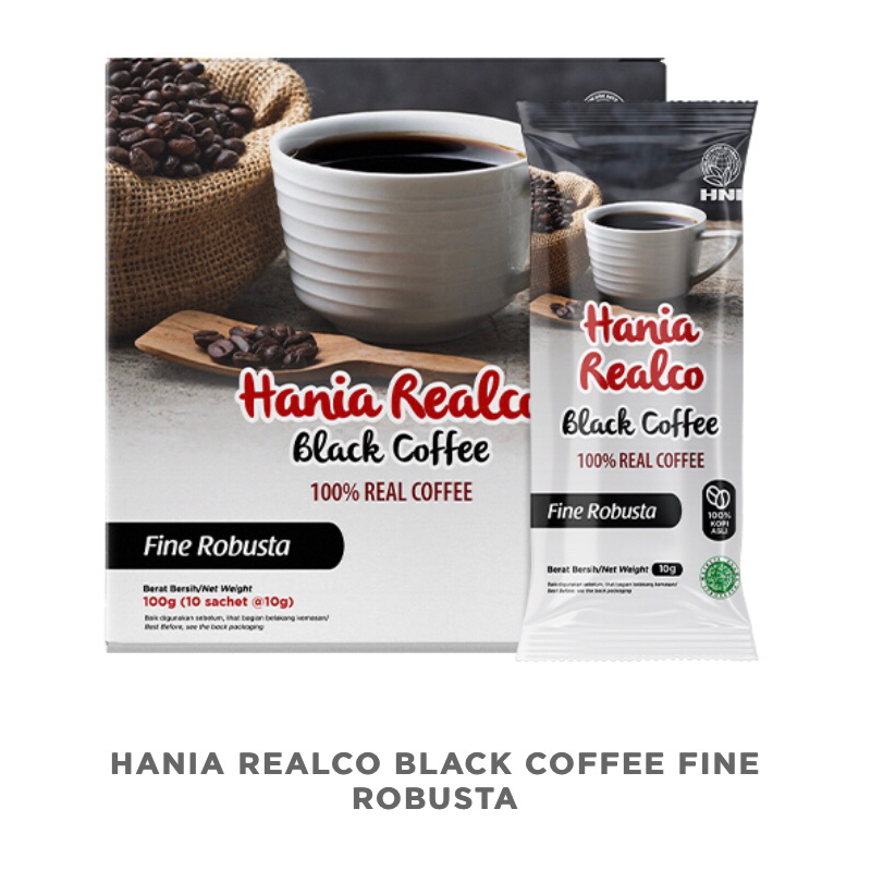 

HANIA REALCO BLACK COFFEE FINE ROBUSTA